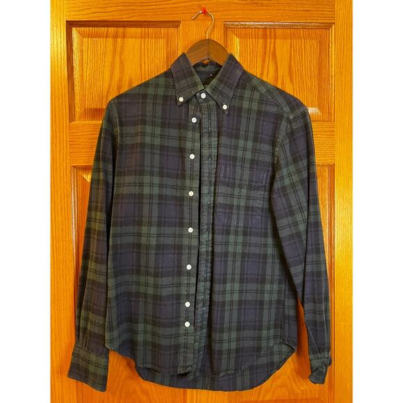 Gitman Brothers vintage green check shirt DOVER ST MARKET EXCLUSIVE - Picture 1 of 5